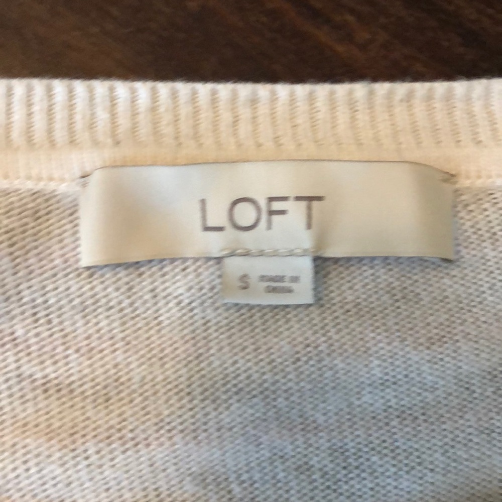 LOFT Striped Sweater - Picture 3 of 5